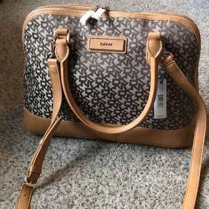 Authentic Brown DKNY handbag